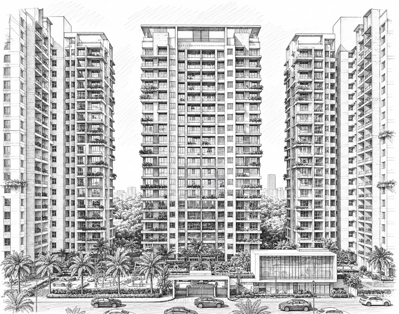 luxury 2 BHK Apartments for sale in Sarjapur Road